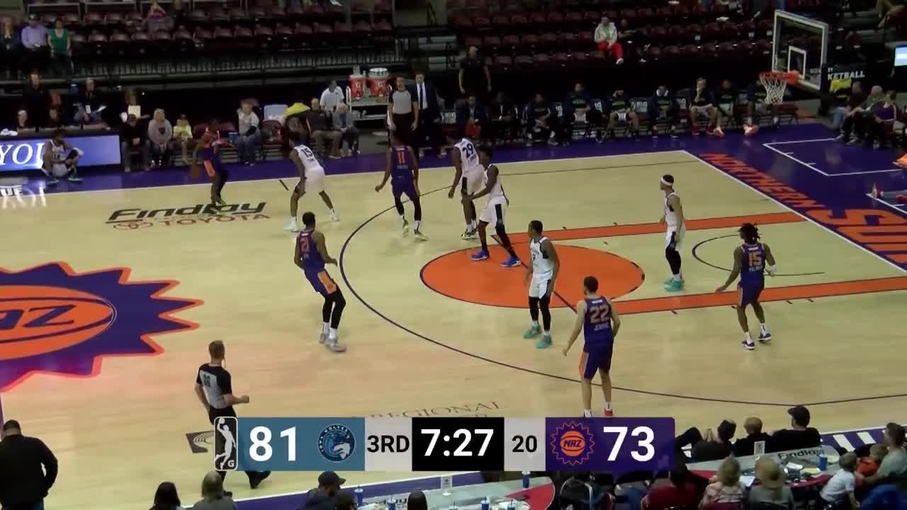 Jared Harper shows off the vision for the slick assist