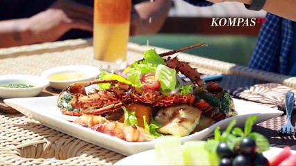 Makanannya Enak Tempatnya Juga Enak, di Pantai Keramas Bali