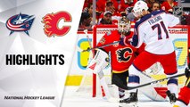 NHL Highlights | Blue Jackets @ Flames 3/04/2020
