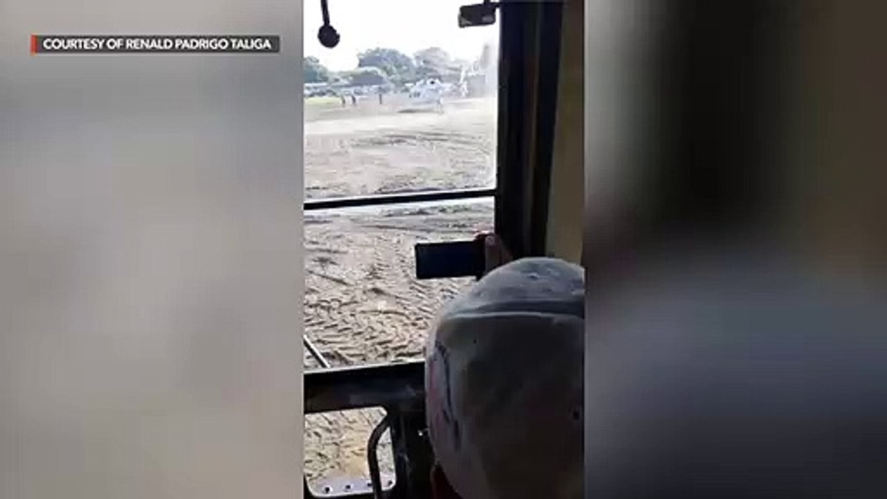 PNP chief Gamboa’s helicopter takes off and crashes