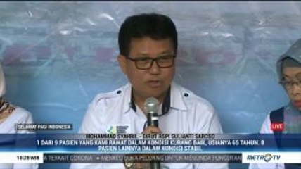 Kondisi Satu Pasien Suspect Corona di RSPI Sulianti Saroso Kurang Baik