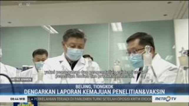 Xi Jinping Kunjungi Akademi Ilmu Kedokteran Militer di Beijing