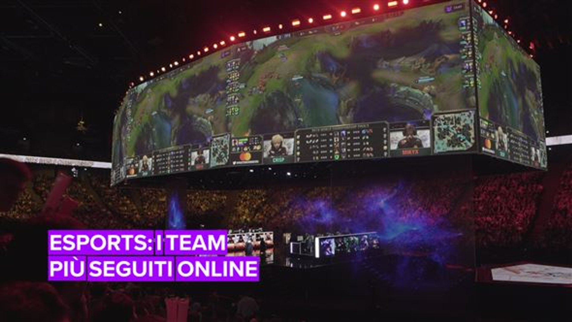 ⁣La classifica delle squadre esports più popolari