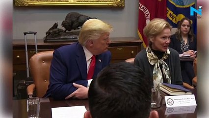 "Haven't touched my face in weeks": Trump on #Coronavirus precautions