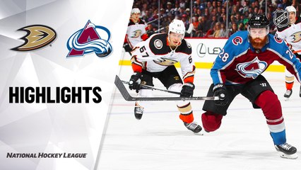 NHL Highlights | Ducks @ Avalanche 3/04/2020