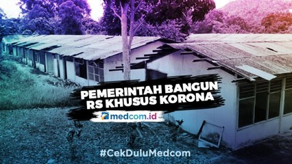 Karena Ini RS Khusus Korona Dibangun di Pulau Galang