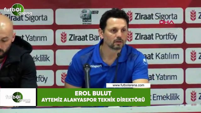 Erol Bulut: Kazandığımız için mutluyuz