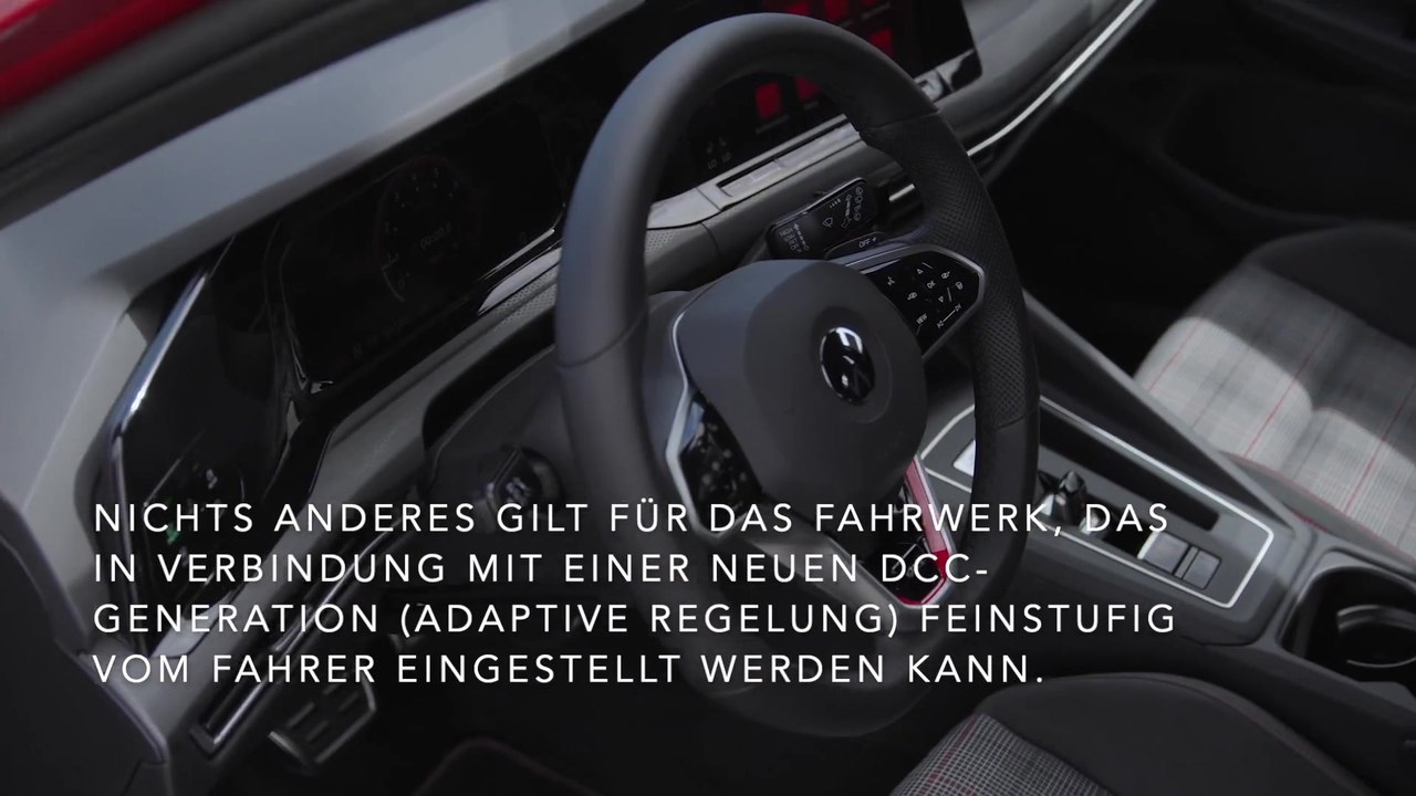 Der neue Volkswagen Golf GTI - Das Interior Design