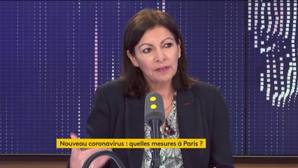 Coronavirus Covid-19 : "Nous avons activé le plan que nous activons en général pour les canicules" vis-à-vis des personnes âgées, explique la maire de Paris Anne Hidalgo