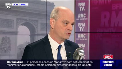 Coronavirus: Jean-Michel Blanquer assure que les écoles, collèges et lycées ne fermeront pas en cas de passage en stade 3