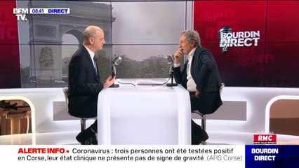 Coronavirus: Jean-Michel Blanquer envisage "une bouteille de gel hydroalcoolique par classe" tout en étant attentif aux enjeux de pénurie