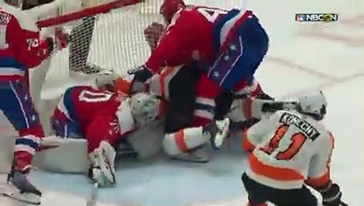 Puck Don't Lie Konecny scores shortly after close call