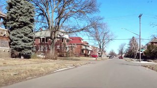 DETROIT HOOD ON A SUNNY WINTER DAY