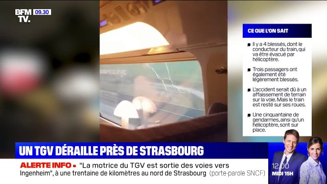 Ce que l'on sait du TGV qui a déraillé près de Strasbourg