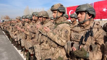 Kahraman komandolar Suriye'ye uğurlandı