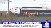 Les premières images du TGV qui a déraillé près de Strasbourg