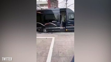 Coronavirus- Chinese start foot tap dubbed the 'Wuhan shake' to avoid contact -