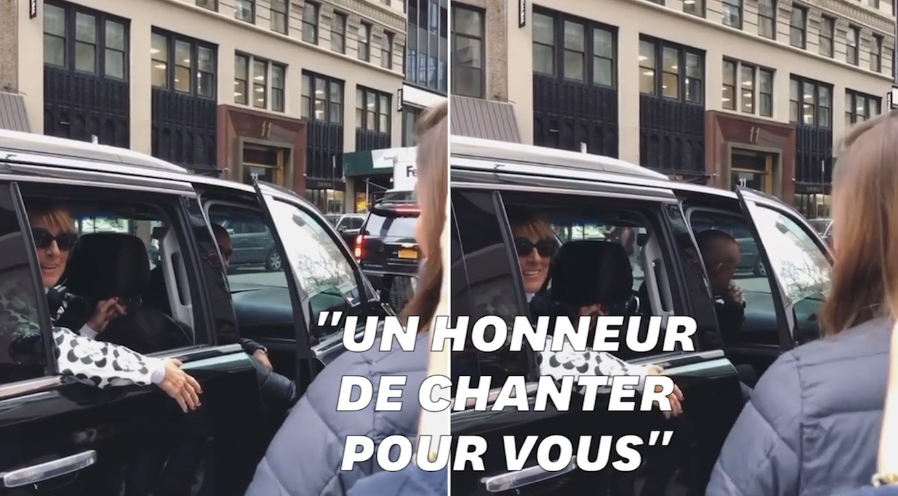 Céline Dion émue par cette fan qui reprend "I surrender"