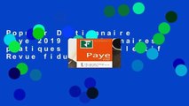 Popular Dictionnaire paye 2019 (Dictionnaires pratiques RF) - Collectif Revue fiduciaire
