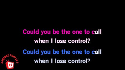 KARAOKE MEDUZA feat GOODBOYS & BECKY HILL - Lose control