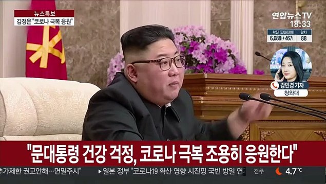 김정은, 문 대통령에 친서… 코로나 극복 응원
