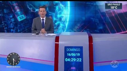 Encerramento da maratona de Sobrenatural (15/06/2019) e inicio do último SBT Notícias (16/06/2019) (04h29) | SBT 2019