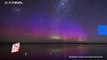 Güney ışıkları olarak bilinen 'Aurora Australis' görüntüleri büyüledi