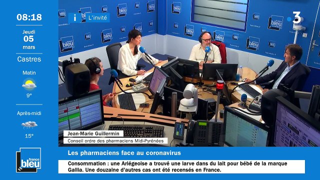 Jean-Marie Guillermin, président du conseil de l’ordre des pharmaciens en Midi-Pyrénées