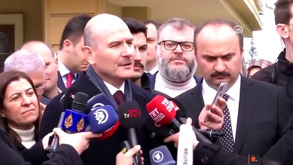 Süleyman Soylu'dan gazeteciye: ''Yunan tarafına hizmet ediyorsun''