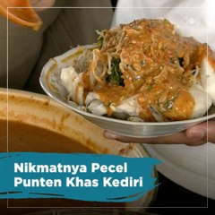 Nikmatnya Pecel Punten, Kuliner Khas Kediri