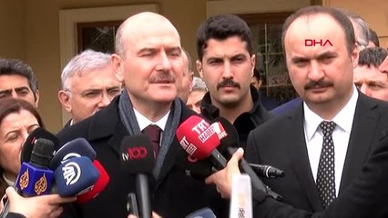 Edirne-içişleri bakanı soylu edirne'de açıklamalarda bulundu