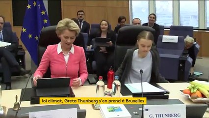 Climat : "L'UE rend les armes", Greta Thunberg furieuse