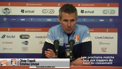 (J25) FBBP 01 vs Laval, avant-match avec Olivier Frapolli