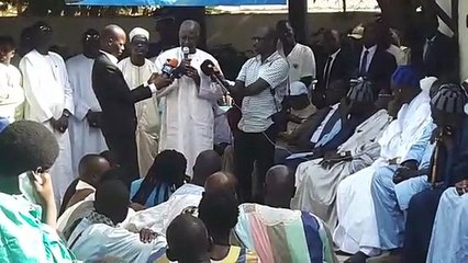Levée du corps de Tilala : Dionne délivre le message du président Macky Sall