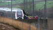 20 جريحا في حادث إنحراف قطار فائق السرعة في فرنسا