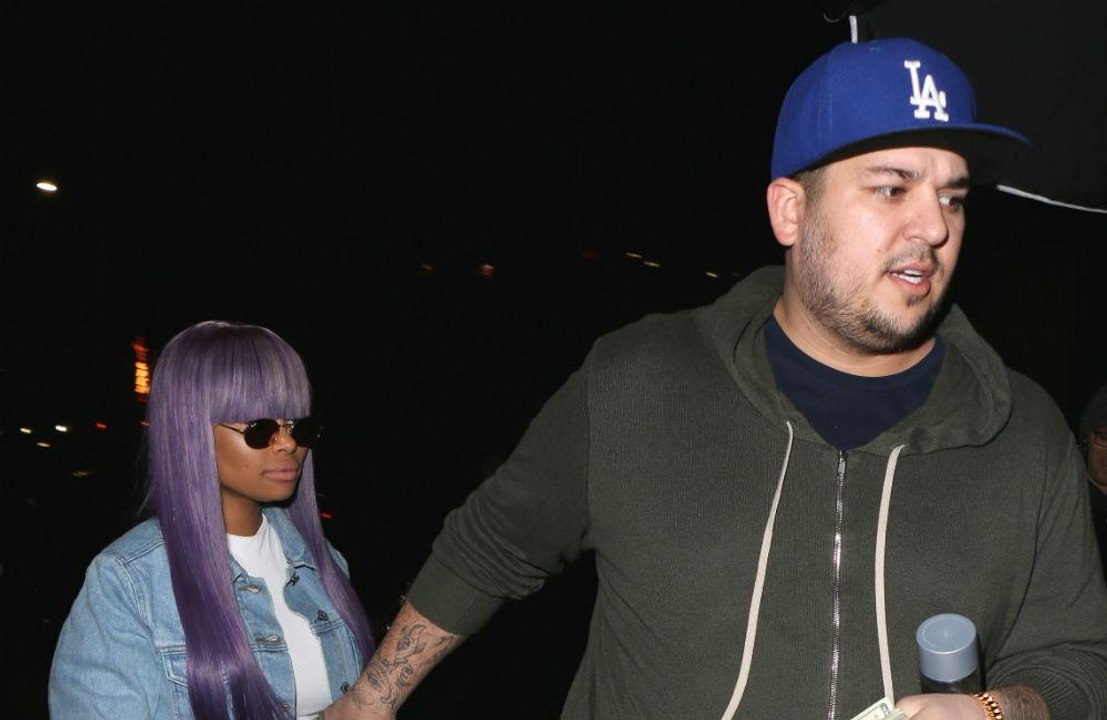 Blac Chyna claims Rob Kardashian won't leave house