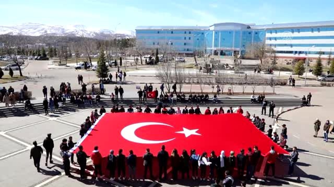 Üniversite öğrencilerinden Bahar Kalkanı Harekatı'na destek