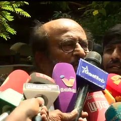 மீண்டும் மீண்டும் கேட்ட செய்தியாளர்கள்.. அதே வார்த்தையை சொல்லி தப்பித்த ரஜினி.. - வீடியோ