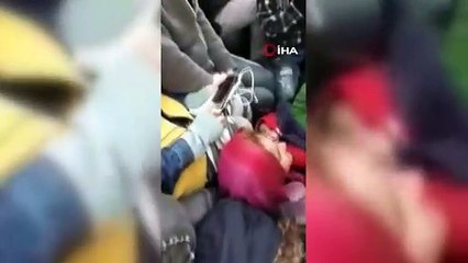 Göçmenlerin Kuzey Ege’deki umuda yolculukları amatör kamera tarafından görüntülendi