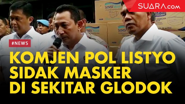Kabareskrim Cek Ketersediaan hingga Harga Jual Masker ke Pertokoan Glodok