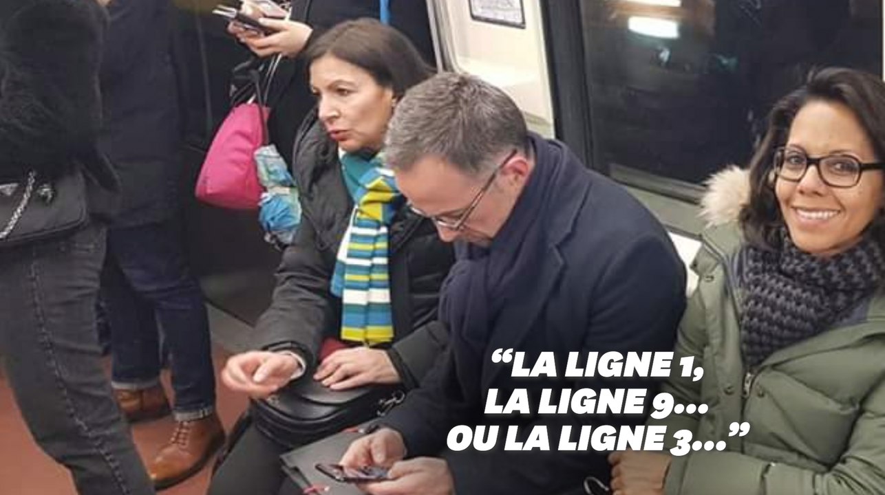 Après le débat, l'équipe d'Hidalgo tweete des photos d'elle dans le métro