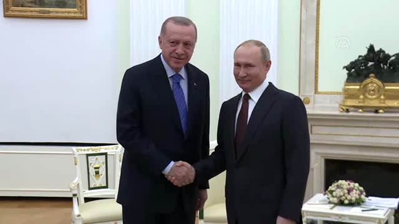 Erdoğan-Putin görüşmesi