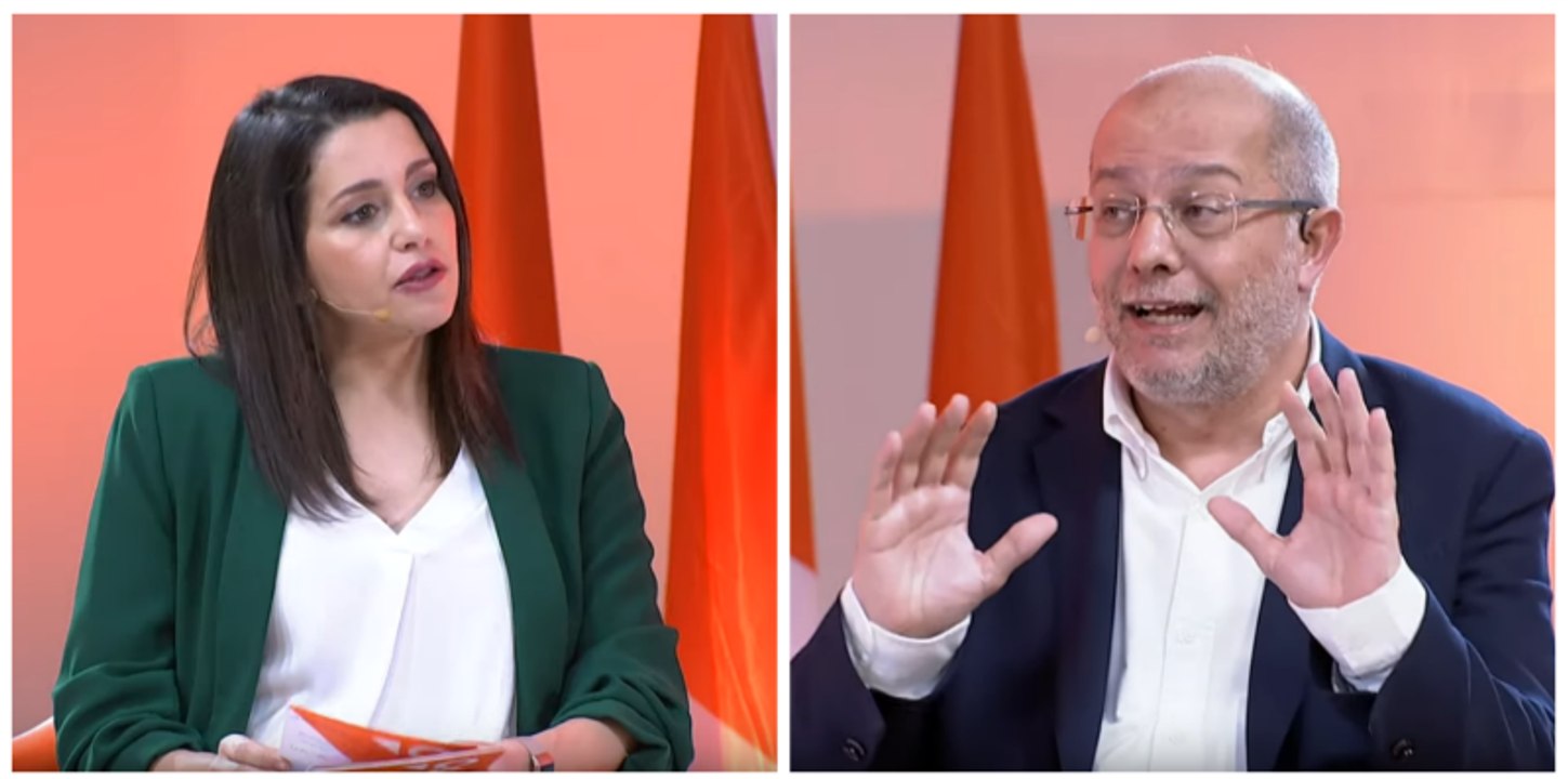 Inés Arrimadas solo necesita 30 segundos para pulverizar a Francisco Igea en su lucha por la poltrona de Ciudadanos