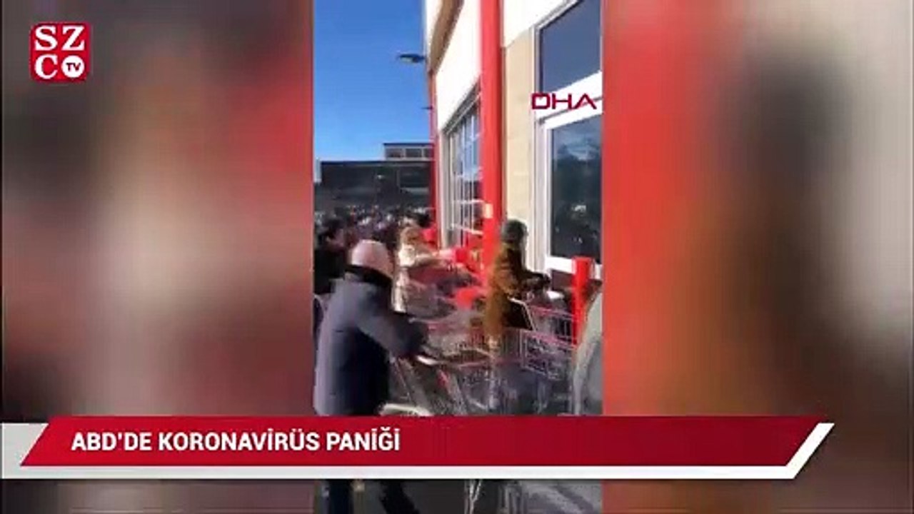 ABD'de koronavirüs paniği