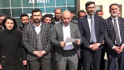 AK Parti Bitlis İl Başkanlığından CHP Gurup Başvekiline kınama