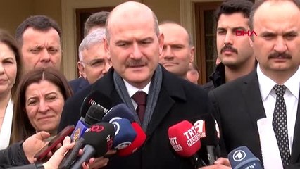 İçişleri bakanı soylu edirne'de açıklamalarda bulunuyor