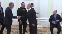 Erdoğan'dan ve Putin'den ilk mesaj