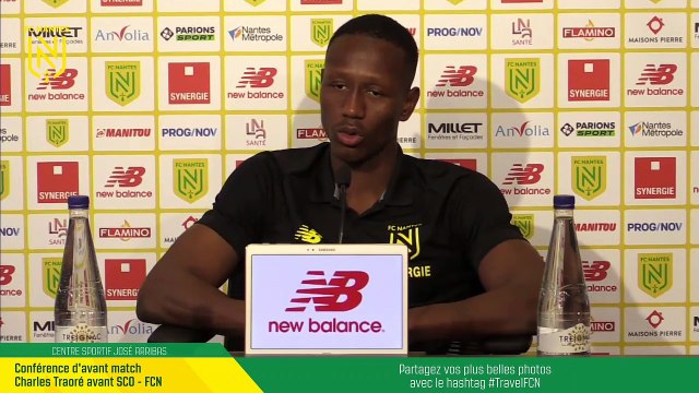 Charles Traoré avant Angers SCO - FC Nantes