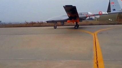 Yerli üretim roket Bahar Kalkanı'nda hedefleri imha ediyor