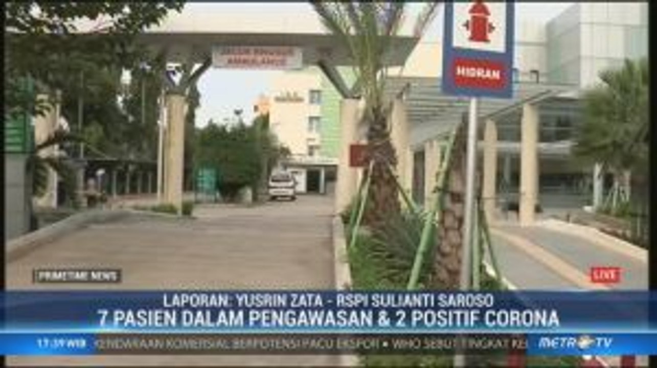 Kondisi Dua Pasien Covid-19 di RSPI Sulianti Saroso Stabil
